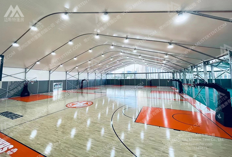 弧形篷房籃球館